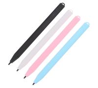 SECFOU 4pcs Stylus Pen for Digital Drawing Pad and Lcd Writing Tablet, Replacement Drawing Tablet Pen Set for Kids Electronic Sketch Pad, Compatible Smart Writing Board, Black White Blue Pink