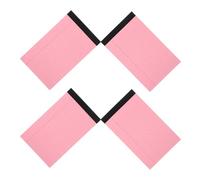 SECFOU 4pcs Tearable Lined Notepad Set with Wide Ruled Paper, Nonstick Design Office Pads for Smooth Writing and Easy Note-taking, for School and Office Use