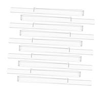 SECFOU 5 Pairs Acrylic Music Clips for Sheet Music to Fix Pages and Free Hands Suitable for Piano and Pastors Sermons
