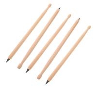 SECFOU 5 Pcs Mini Drumstick Pencils Hb Wooden Unique Writing Pencils for Teachers and Drummers Novelty Office School Supplies Set