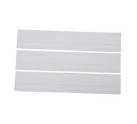 SECFOU 50pcs Dry Erase Sentence Strips Word Cards Reusable Alphabet Teaching Cards for Classroom and Office Supplies School Learning Aids