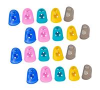 SECFOU 50pcs Guitar Finger Protector Soft Silicone for Guitar Playing Mixed Colors Flexible and for for Musicians and Beginners