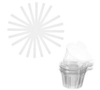 SECFOU 50pcs Ketone Cups Set for Home Keto Diet Monitoring, Accurate Fat Loss Analysis Paper Testing Accessory for Urinary Ketone Measurement