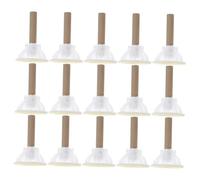 SECFOU 50Sets Moxa Sticks with Base Portable Moxibustion Sticks for Home Use Traditional Moxa Sticks for Stress Relief and Circulation Boost Durable Natural Moxibustion Tool