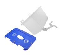 SECFOU 5l Plastic Wall Water Tank with Tap for Bathroom and Washroom, Space Saving Installation, Stable Water Supply, for Older Shop Upgrades and New Renovations