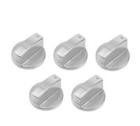 SECFOU 5Pcs Gas Stove Replacement Knobs Control Dial for Cooktop Range Easy Installation Ergonomic Design Durable and Safe for Gas Cooker and Oven Use