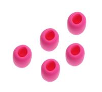 SECFOU 5Pcs Microphone Sponge Covers Windproof Mic Protective Covers Convenient to Fit on Microphones for Ktv Stage