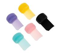 SECFOU 5pcs Silicone Clarinet Thumb Pad Finger Rest for Clarinet Thumb Cushion Honeycomb Design Rest Cushion