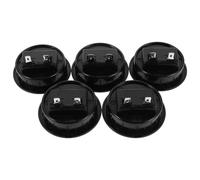 SECFOU 5pcs Speaker Cable Clip Subwoofer Box Terminal Position Pin Connector Binding Post Metal Connector for Quick Wiring Spring Loaded Speaker Terminal