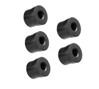 SECFOU 5Pcs Trombone Slide Rubber End Cover Set Black Rubber Protectors with Excellent Grip Preventing Slipping for Trombone Repair and Maintenance