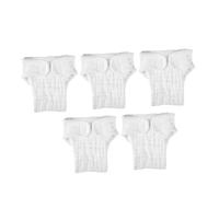SECFOU 5pcs Washable Reusable Cotton Diapers Inserts Soft Inserts for Boy Girl Cloth Diapers Covers