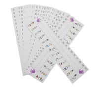 SECFOU 60pcs Student Name Tags with Self Adhesive Desk Labels for Classroom Organization Name Plates for Back to School Decoration Teacher Desk Supplies