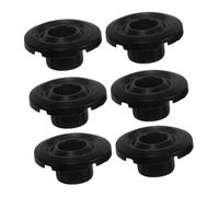 SECFOU 6pcs Bass Guitar String Retainer Mounting Hardware String Trees for Enhanced Performance Easy Installation Compatible Electric and Acoustic Guitars