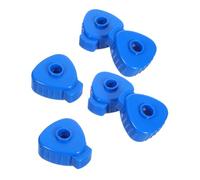 SECFOU 6pcs Cymbal Quick Release Nut Plastic Drum Nuts Snare Drum Accessories Spare Parts for Cymbal Stands Hardware Jazz