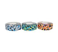SECFOU 6pcs Drum Stick Wrap Slip Tapes for Drumsticks Sports Tape Absorbent Sweat Wraps for Drum Stick Non-slip Design Made of Soft Pu Material Comfortable Grip for Badminton Tennis