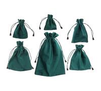 SECFOU 6pcs Lightweight Lint Drawstring Storage Bags for Tiny and Trinkets, Easy to Open and Close Small Jewelry and Wedding Candy Pouches, for Party Favour Organizing