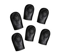 SECFOU 6Pcs Piano Foot Pad Protectors Durable Leather Pedal Covers for Piano Accessories Material Use for Digital Piano Pedals