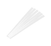 SECFOU 6pcs Snare Drum Wire Mounting Straps Made of Pet for Fixing Snare Drum Wire Ensuring Proper Tension Accessories for Stand in White Colour Random Color