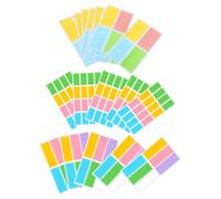 SECFOU 780pcs Waterproof Labels for School Textbook Name Labels 2.8x0.9inch Self-Adhesive No Residue Pet Material for Everyday Needs Bottles and School Supplies