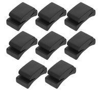 SECFOU 8pcs Guitar Headstock Pick Holder for Guitar Bass Ukulele Rubber Material Holds Picks Convenient Storage Accessory for Musicians