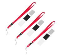 SECFOU 9pieces Exposure Card with Strap Grey White Black Photography Accessory for Accurate Color Light Ratio Balancing Essential Camera Tool