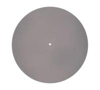 SECFOU Acrylic Turntable Mat Skid Vinyl Record Player Cushion Static Pad for Noise Reduction and Control Elegant Black Design