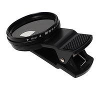 SECFOU Adjustable Phone Lens Filter Clip with Storage Bag Practical Cellphone Camera Filter for Artistic Photography Easy to Install and Remove