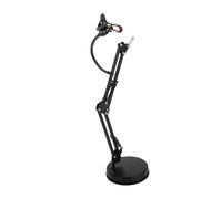 SECFOU Adjustable Table Mic Stand Arm Desk Sturdy Microphone Mount for Phone Holder for Stand Desk and Recording