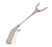 SECFOU Aluminium Alloy Trash Picker Garbage Folder Sanitation Worker Tool with Thickened Reinforced Rod for Outdoor Litter Collection and Easy Operation