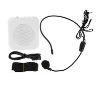 SECFOU Amplifier Plastic Teachers Voice Rechargeable Portable, Crisp Audio Lightweight Design, Simple to Set and Teaching and Tour Guide Use