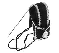 SECFOU Authentic Ming Dynasty Hanfu Decorative Hat for Men Traditional Chinese Literati and Official Headwear Ancient Cosplay Costume Accessory for Weddings Performances Halloween and