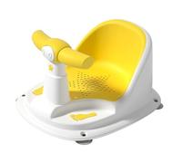 SECFOU Baby Bath Seat 12 Months Plus Universal Design Comfortable Support Plastic Infant Bathtub Seat Non-Slip for Bath Time