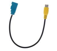 SECFOU Backup Camera Video Adapter for Car Display Connection for Rear View Camera Systems Compatible Models Easy Installation High-definition Signal Transfer