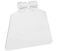 SECFOU Bench Grinder Eye Shield Dust Blocking Guard for Desktop Grinding Machines with Multi-Functional Plastic Design Protective Panel