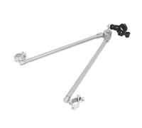 SECFOU Bike Trailer Hitch Adapter Coupler and Quick Disconnection with Retractable Design Heavy-duty Carbon Steel and Aluminum Alloy for Garden Cart and Go-kart for Shopping and Grocery