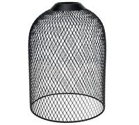 SECFOU Black Lamp Shade Iron Birdcage Pendant Light Shade for Kitchen Bedroom, Easy to Install, Safe, Simple Elegant