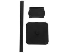 SECFOU Black Tidying Stand Head-mounted Aluminum Pedestal Earphone for Wire