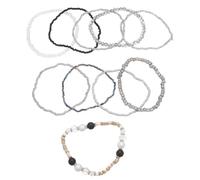 SECFOU Bohemian Style Stretch Beaded Bracelet for Women Featuring Comfortable Wear and Flexible Layering, for Festive Outfits and Christmas Party Accessories