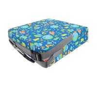 SECFOU Boy Girl Chair Booster Cushion Detachable Thick Pad for Highchairs Washable with Unique Patterns Durable and Lightweight Design for Dining Tables