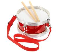 SECFOU Boys and Girls Snare Drum 8-inch Percussion Instrument Set with Drumsticks and Carry Strap, Child’s Marching Snare Drum Kit for Music Performance and Educational Play