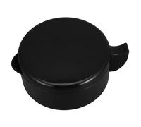 SECFOU Calligraphy Inkwell Dish Lid and Brush Holder for Beginners, Multifunctional Ink Tray for Chinese Art Writing Practice, Stone Ink Pool Storage Accessory for Desk Drawing