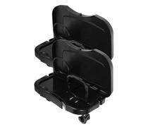 SECFOU Car Backseat Tray Table with Cup Holder 2pcs for Organizing Car Backseat Easy Installation Travel Snack Tray for Eating Passenger Side on The Go