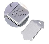 SECFOU Chrome Triangle Plated Mandolin Guitar Tailpiece Tailpiece Cover Screws Coverplate