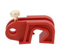 SECFOU Circuit Safety Buckle Lockout Device Pa Nylon Material for, Red Easy to Install and Simple to Operate Miniature Industrial Safety Lockout Applications