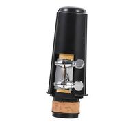 SECFOU Clarinet Mouthpiece Ligature and Protection Cap Essential Woodwind Instrument Accessories for Flat Clarinet for Daily Cleaning and Maintenance Like Pull Through and Reed