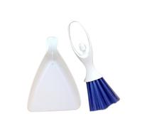 SECFOU Cleaner Hamster Cage Mini Hand Broom and Dustpan Set 2 Packs Plastic Easy to Clean for Squirrels in Pet's Cage