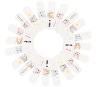 SECFOU Creative Waterproof Breathable Cartoon Bandages 60 Sheets Wound Protector Hemostatic Patch for First Aid Care