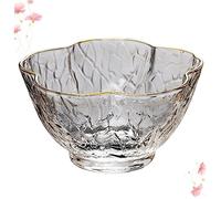 SECFOU Delicate Japanese Hammered Glass Tea Cup Heat Resistant Multi Purpose Water Container for Office and Home Smooth Texture Vintage Style Drinkware for Tea and Cold Beverages
