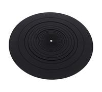 SECFOU Disc Protective Mat Silicone Pad for Turntables and Vinyl Record Players Shockproof and Lightweight for Maintaining Record Stability and Cleanliness