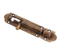 SECFOU Door Latch Lock Copper Slide Bolt Gate Latches Retro Vintage Elegant Design Enhanced Security Easy Installation for Shops Homes